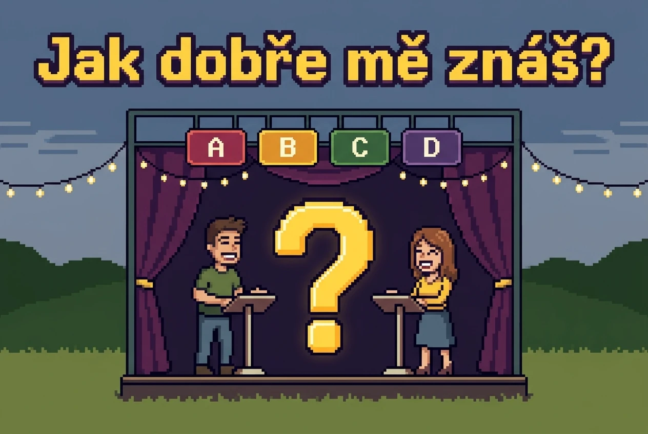Ukázka hry Kvíz Jak dobře mě znáš?